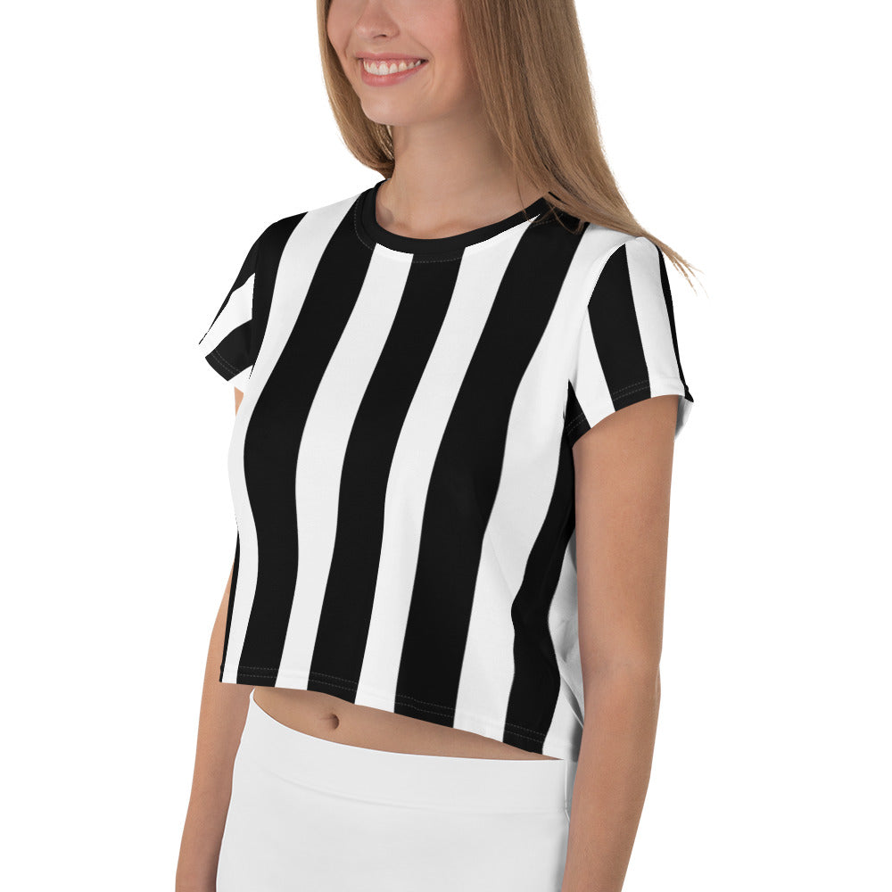 All-over cropped t-shirt