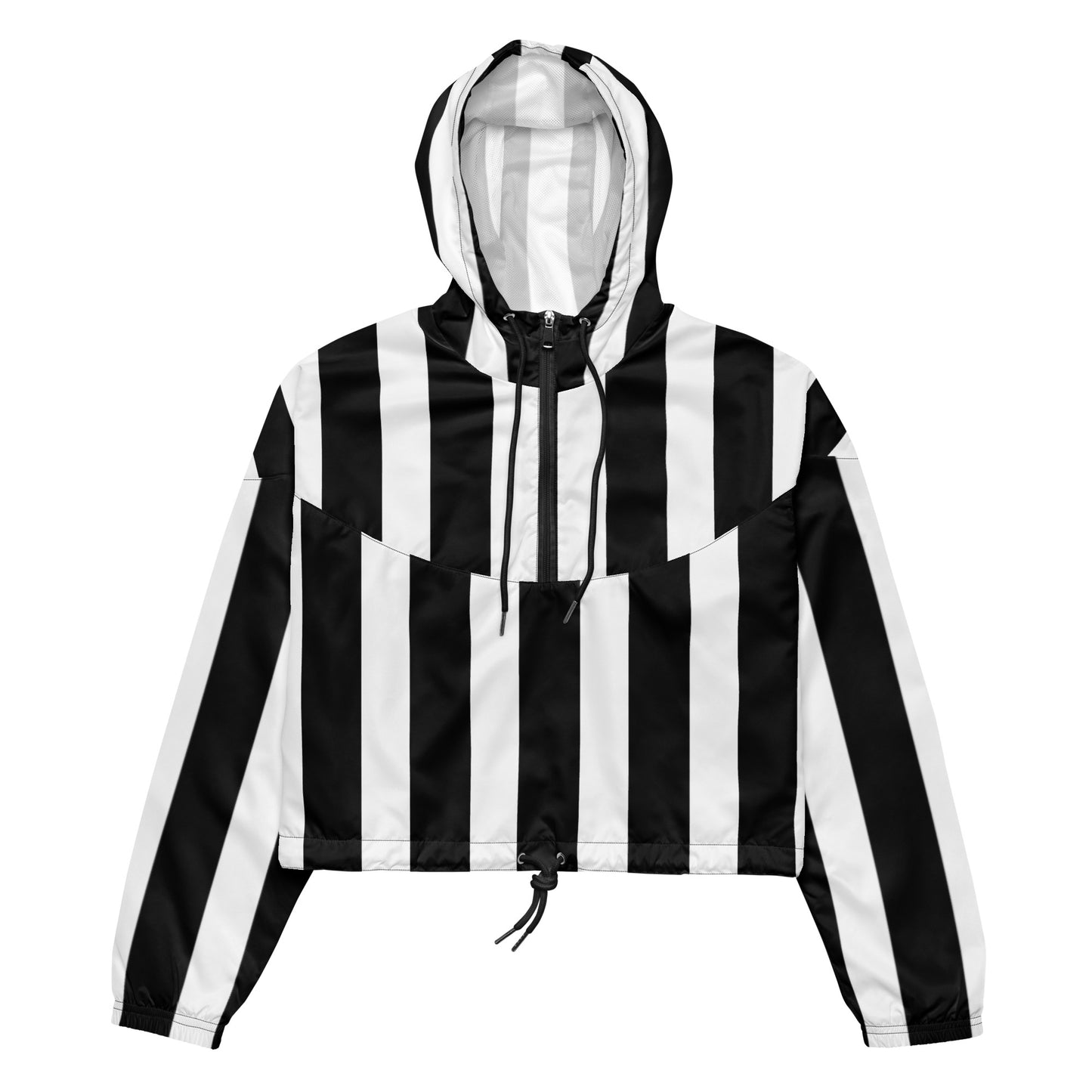 Crop windbreaker for women